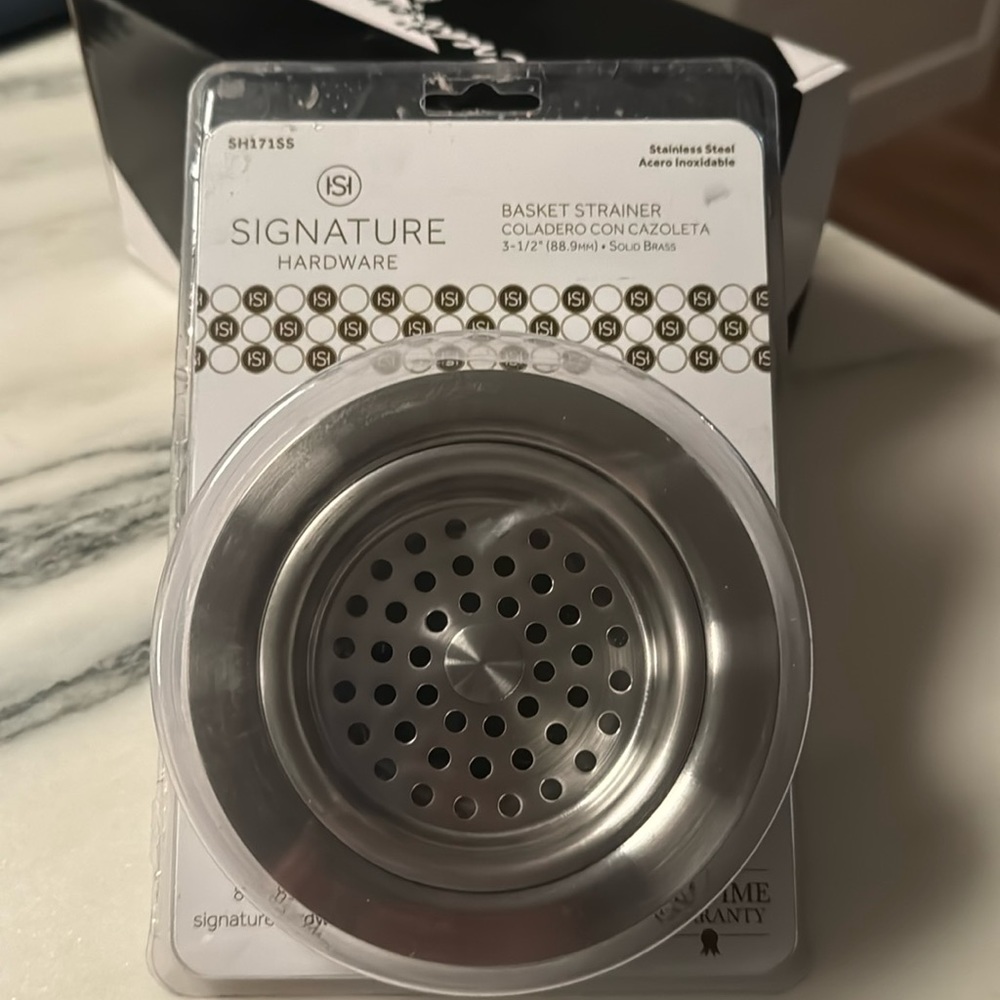 Signature Hardware Basket Strainer